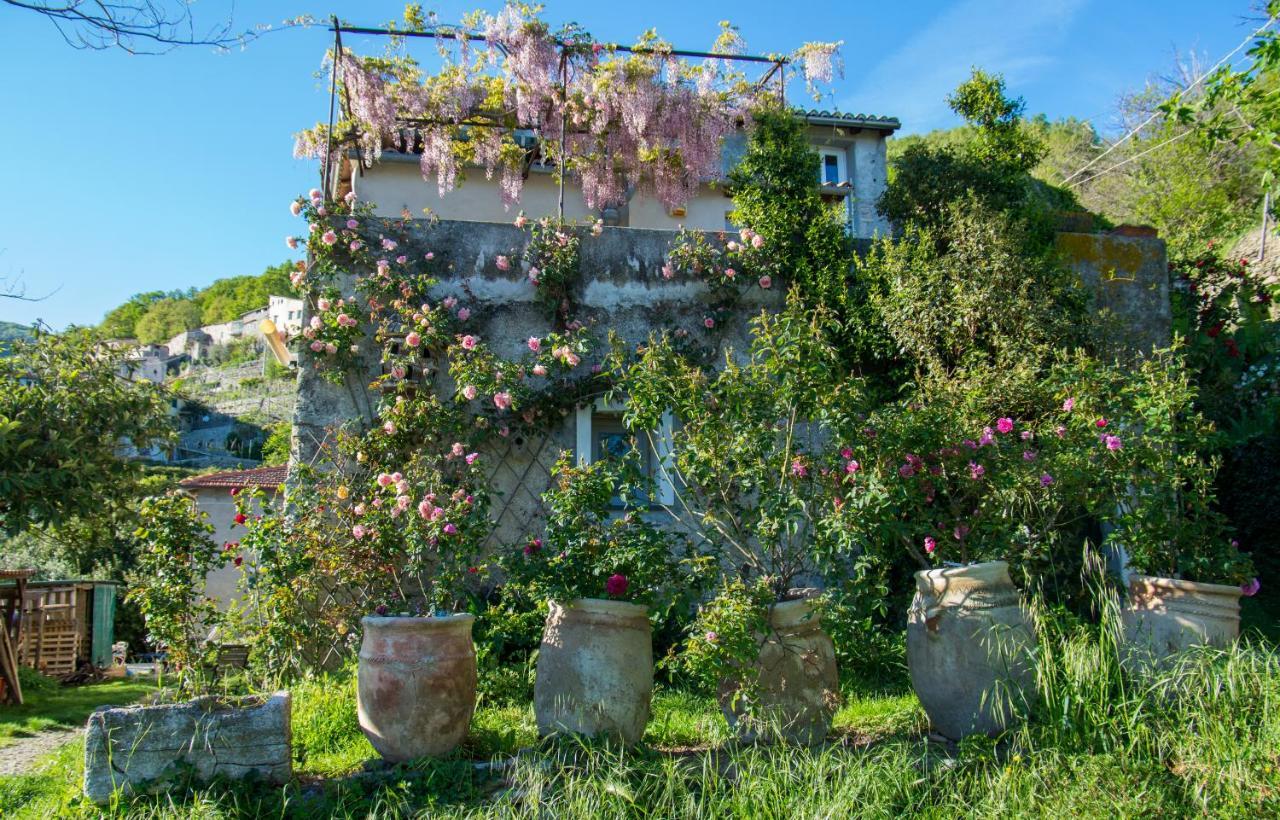 Antica Casa Del Canto Iara - Private Parking Calice Ligure Exterior foto